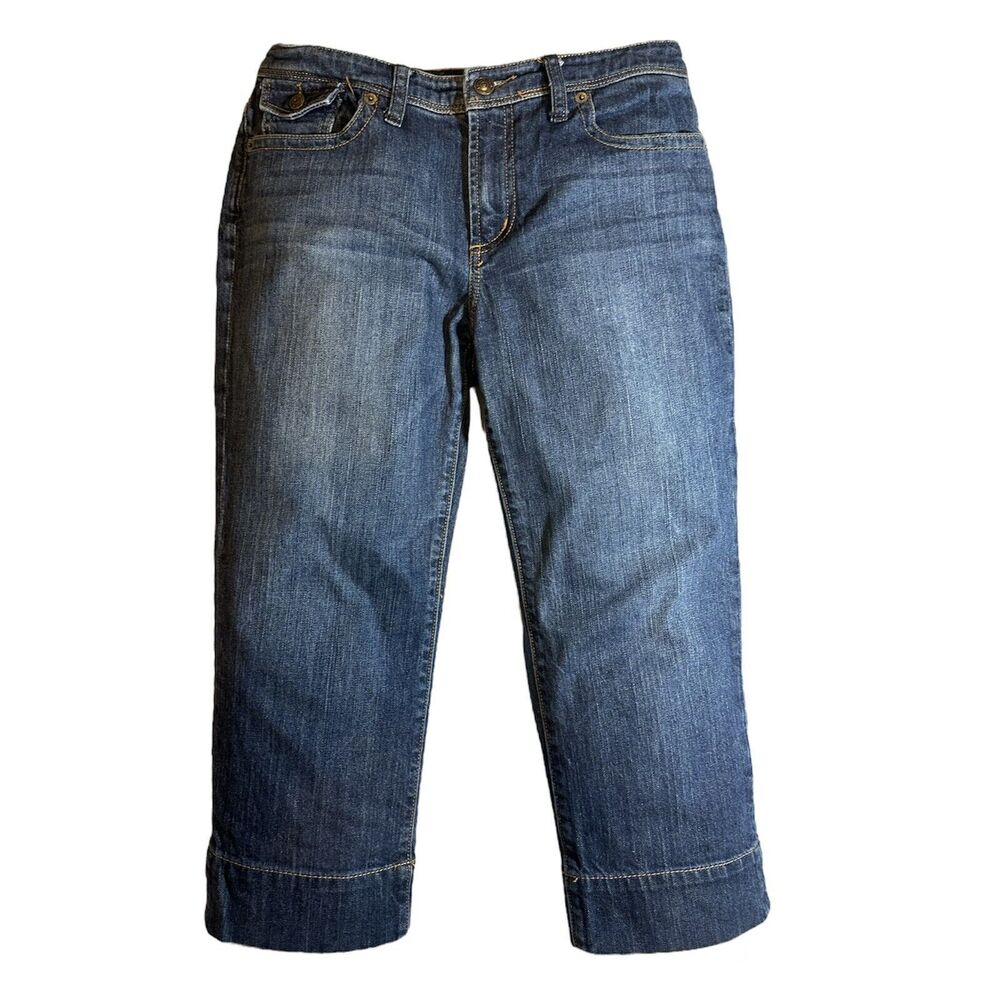 The Limited Women's 6 Denim Capri Cropped Jeans Relaxed Fit